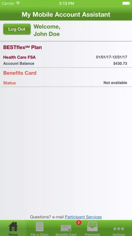 My Mobile Account Assistant Screenshots