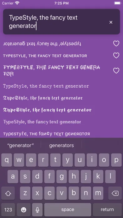 ภาพหน้าจอของ TypeStyle