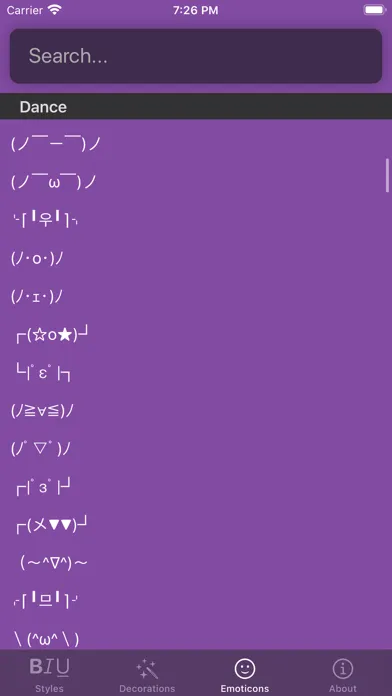 ภาพหน้าจอของ TypeStyle