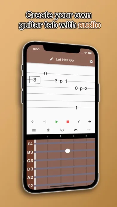 Guitar Tab Easy - tab editor Screenshots
