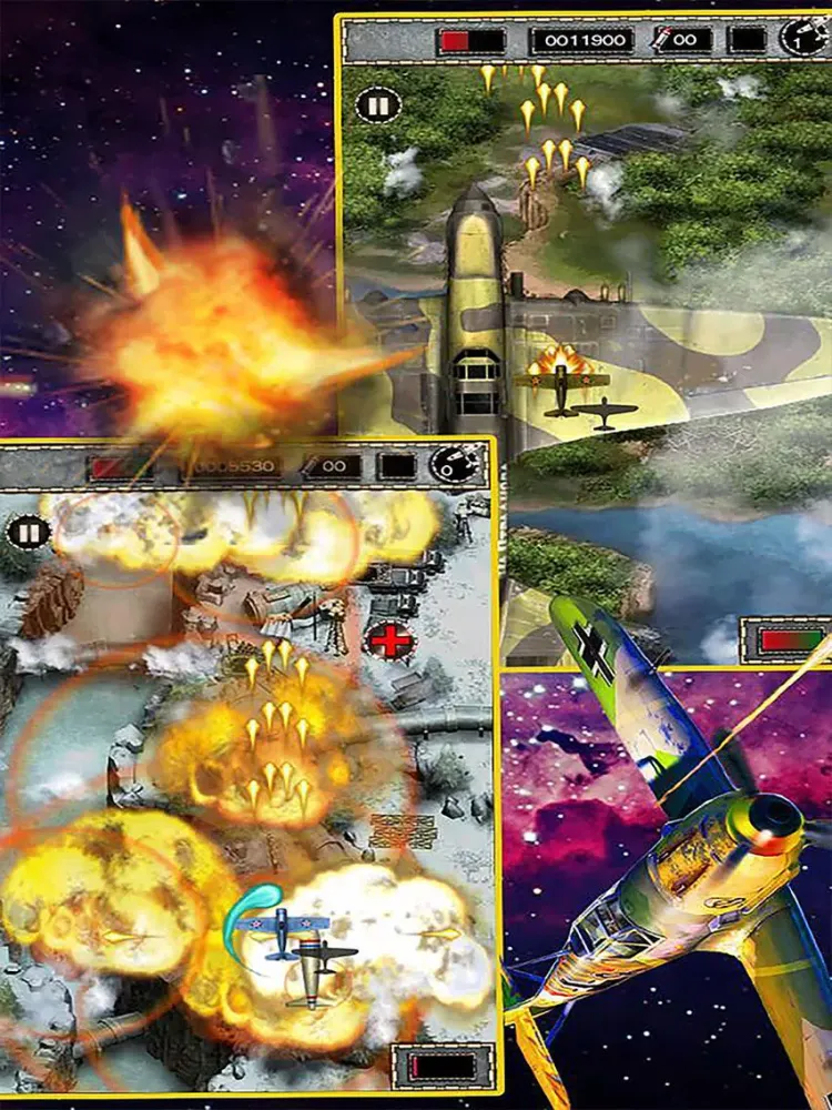 雷电空战-免费小游戏9292 iPad  Screenshots