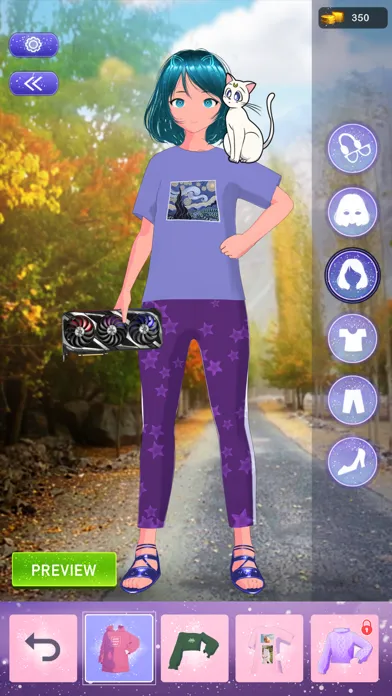 Скриншоты Fashion Model Anime Girls Game