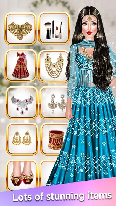 Indian Fashion: Dressup Game Screenshots
