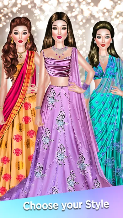 Indian Fashion: Dressup Game Screenshots