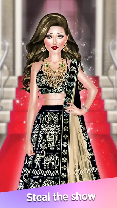Indian Fashion: Dressup Game Screenshots