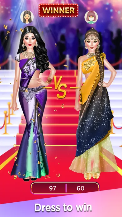 Indian Fashion: Dressup Game Screenshots