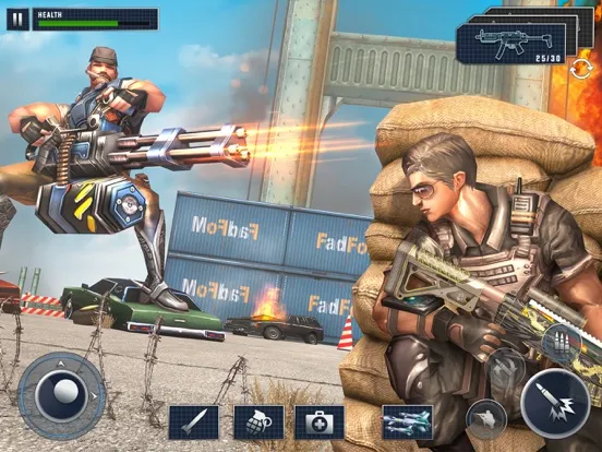 Cover Shooting Game: TPS Game iPad  스크린샷