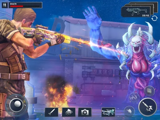 Cover Shooting Game: TPS Game iPad  스크린샷
