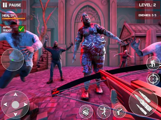 صور Zombie Graveyard Gun Shooting iPad 