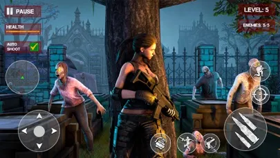 صور Zombie Graveyard Gun Shooting