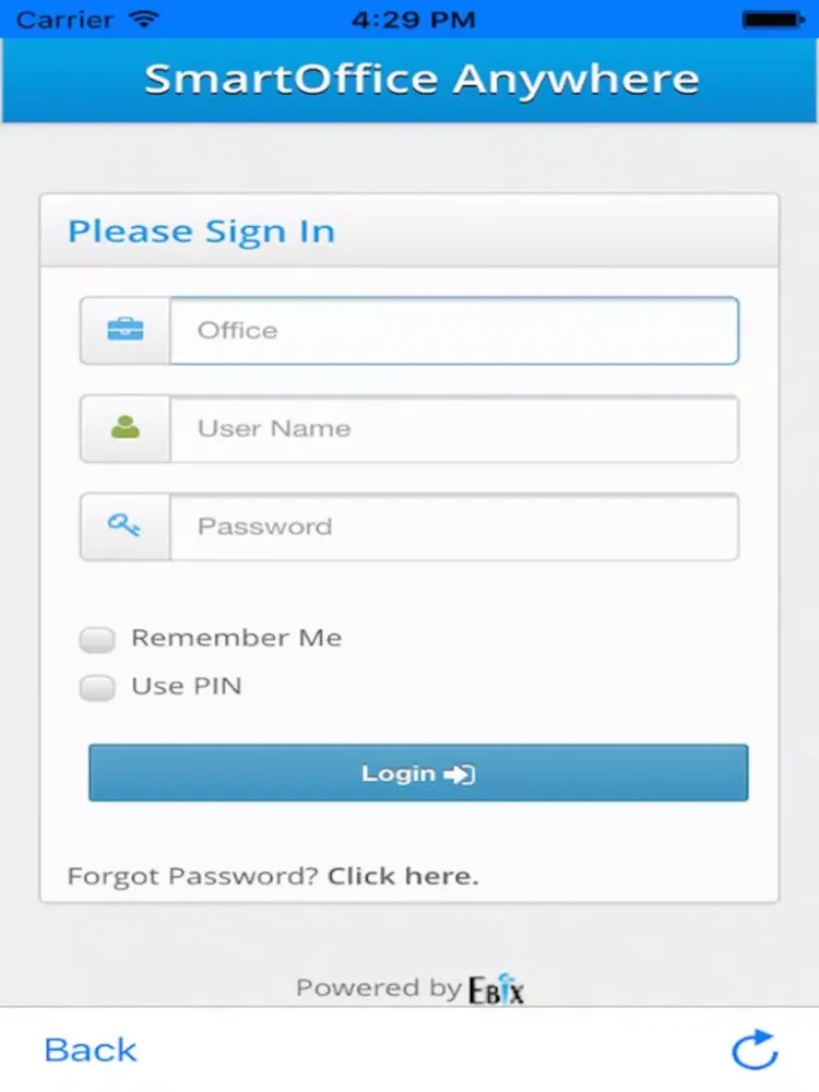 Screenshot di M SmartOffice iPad 