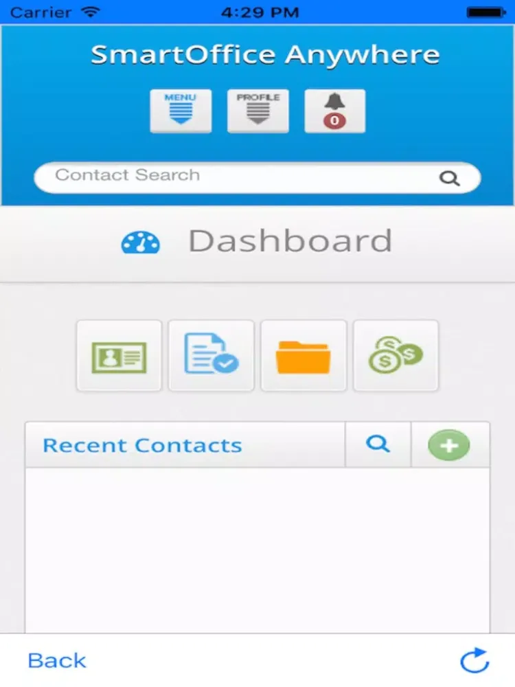 Screenshot di M SmartOffice iPad 