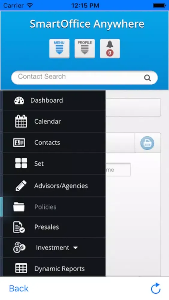 Screenshot di M SmartOffice