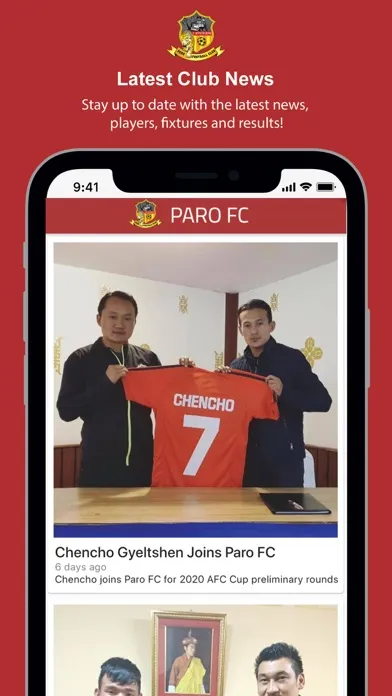 Paro FC 스크린샷