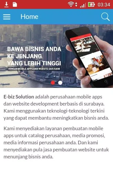 Ebiz Solution 스크린샷