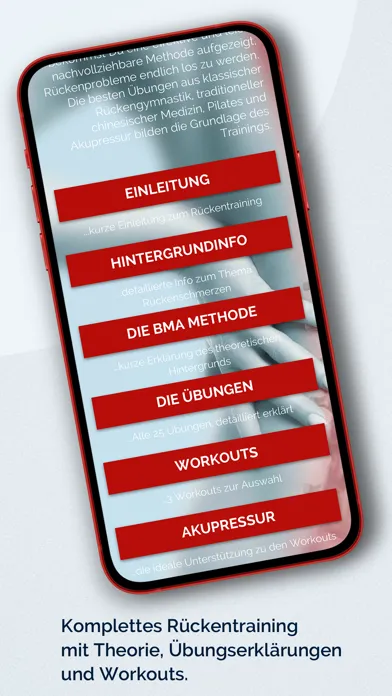 Tangkapan skrin Dein Rückentraining