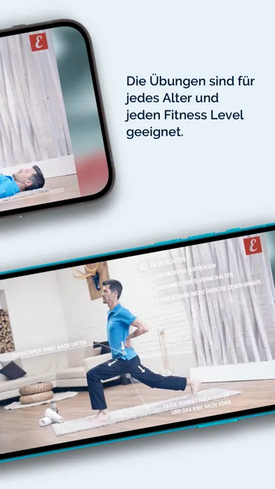 Tangkapan skrin Dein Rückentraining