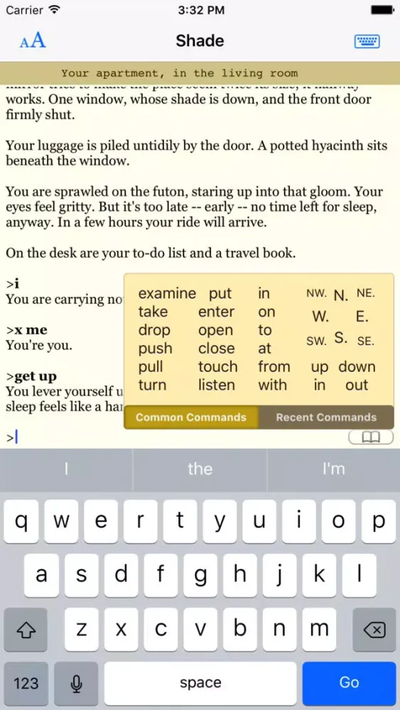 Shade: Interactive Fiction Screenshots