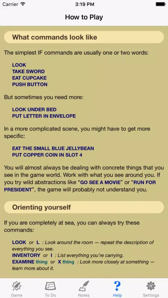 Shade: Interactive Fiction Screenshots