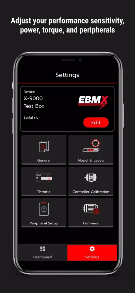 Zrzuty ekranu EBMX