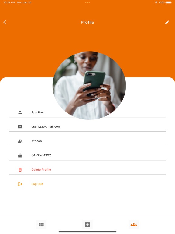 Ebony Market iPad  Screenshots