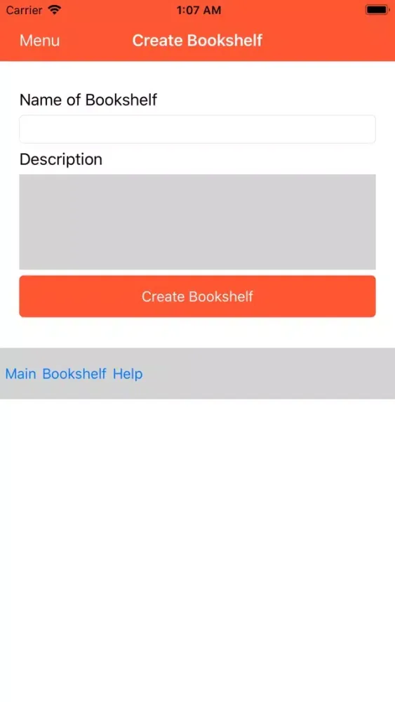 Tangkapan layar Books Bookshelf