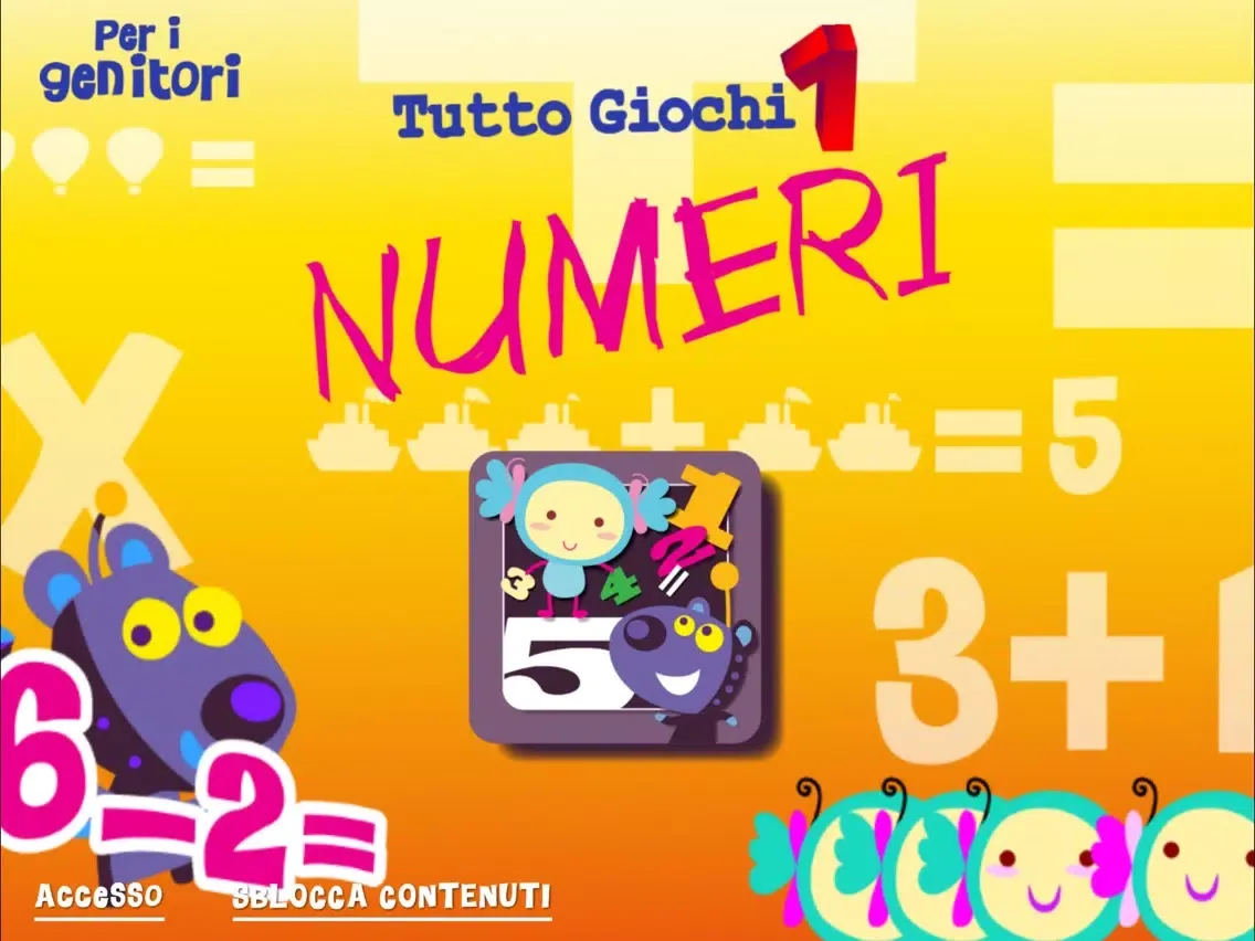 Tutto Giochi 1 - Numeri iPad 應用截圖