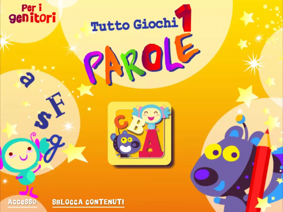 Скриншоты Tutto Giochi 1 - Parole iPad 