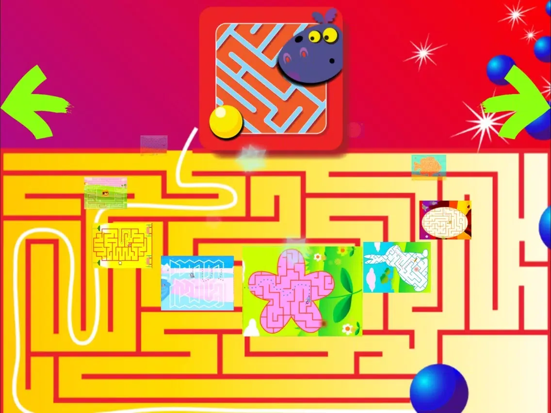 ภาพหน้าจอของ Tutto Giochi 3 - Labirinti iPad 