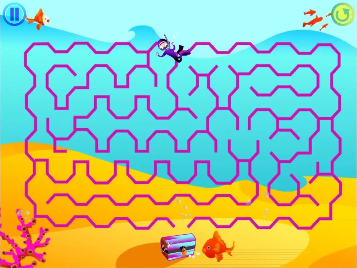 ภาพหน้าจอของ Tutto Giochi 3 - Labirinti iPad 