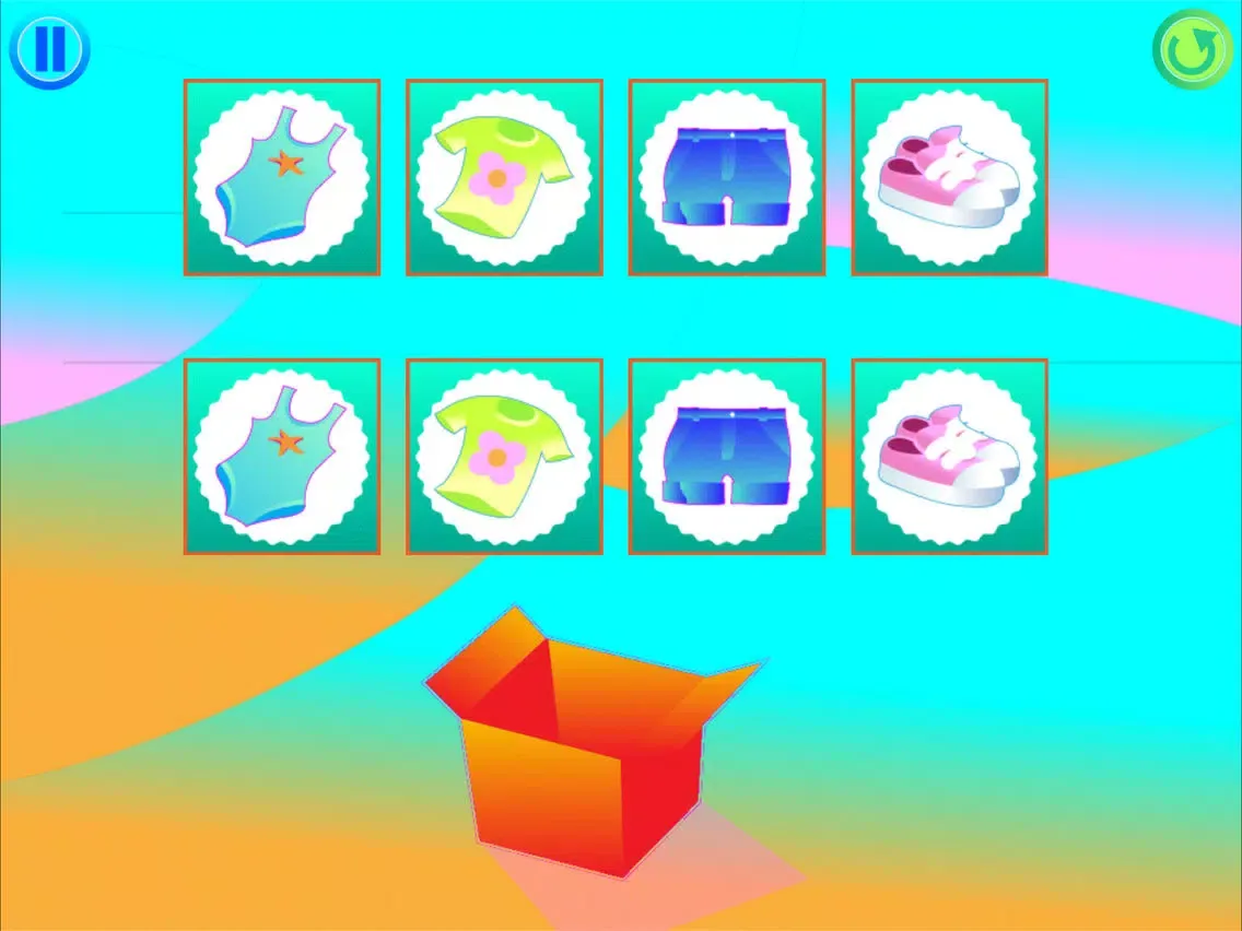 Tutto Giochi 4 - Memory iPad  स्क्रीनशॉट