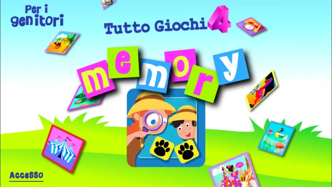Tutto Giochi 4 - Memory स्क्रीनशॉट