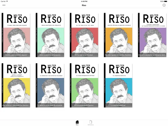 Walter Riso - free ebooks iPad  Ekran Görüntüleri