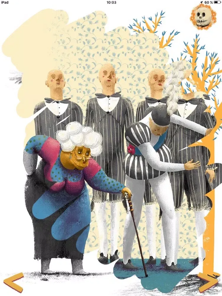 Capturas de pantalla de La pobre viejecita iPad 