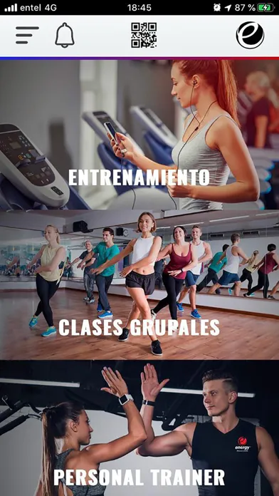 Energy Fitness应用截图