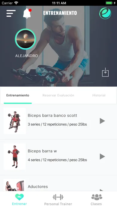 Energy Fitness应用截图