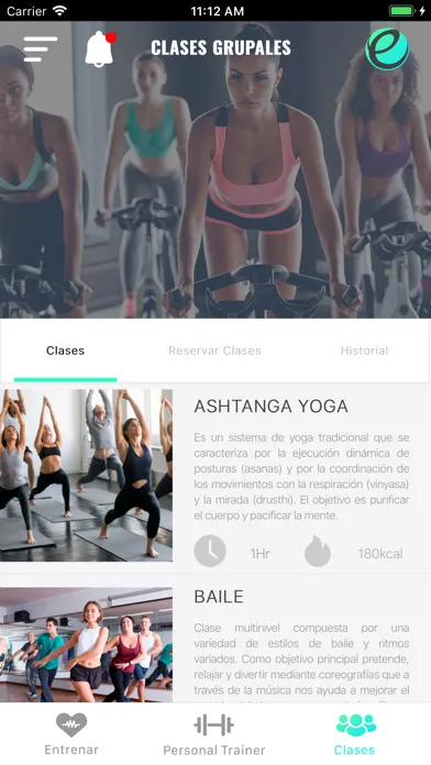Energy Fitness应用截图