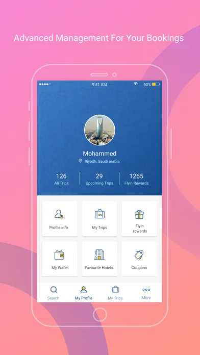 ภาพหน้าจอของ Flyin.com - طيران و فنادق