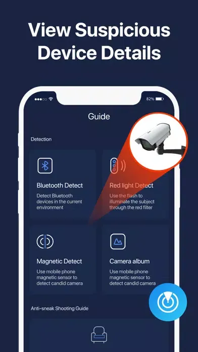 Zrzuty ekranu Wifi & Bluetooth Detector App
