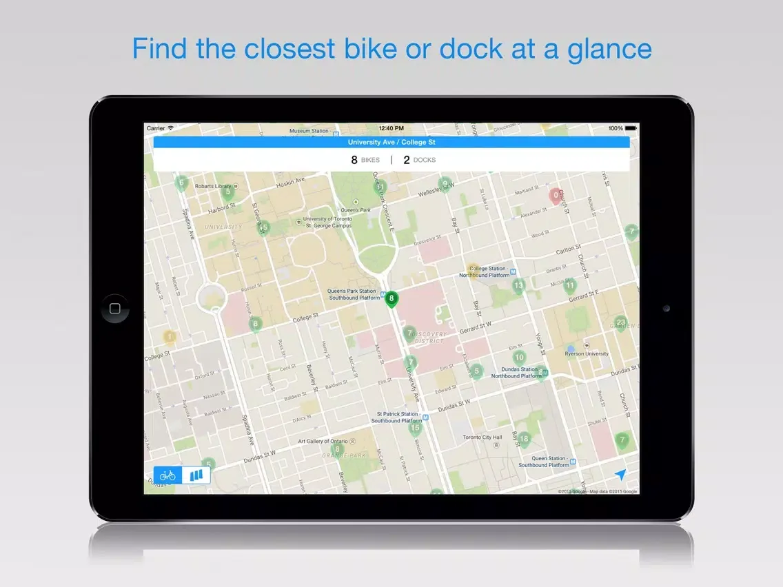 صور Bike Share Toronto iPad 