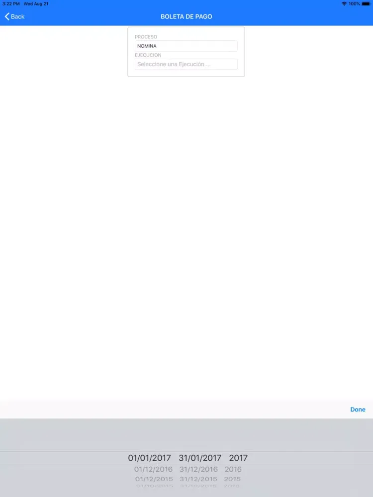evolution mobile iPad  স্ক্রিনশট