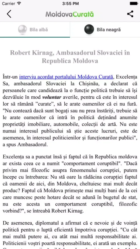 Moldova Curată应用截图