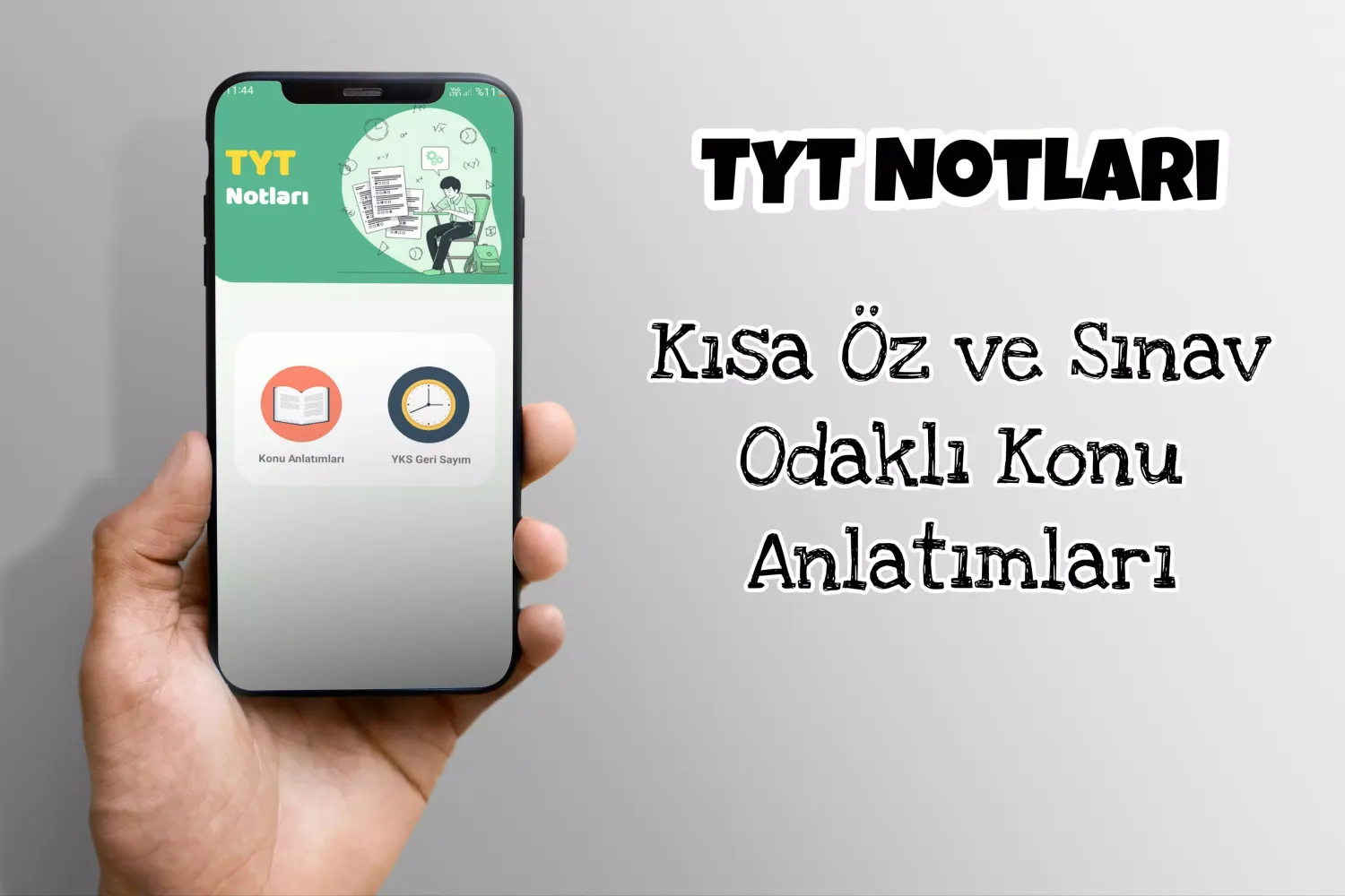 YKS TYT Notları Konu Anlatımı應用截圖