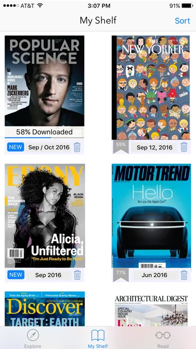 Скриншоты Flipster – Digital Magazines