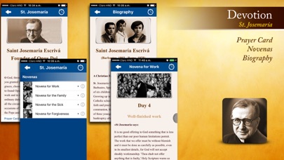 St. Josemaria for iPad Screenshots