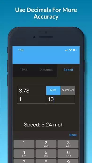 Time Distance Speed Converter Screenshots