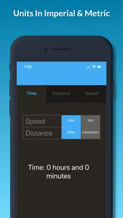 Time Distance Speed Converter Screenshots
