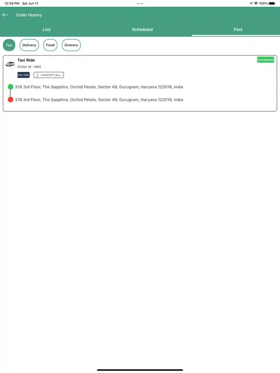 e-business driver iPad  스크린샷