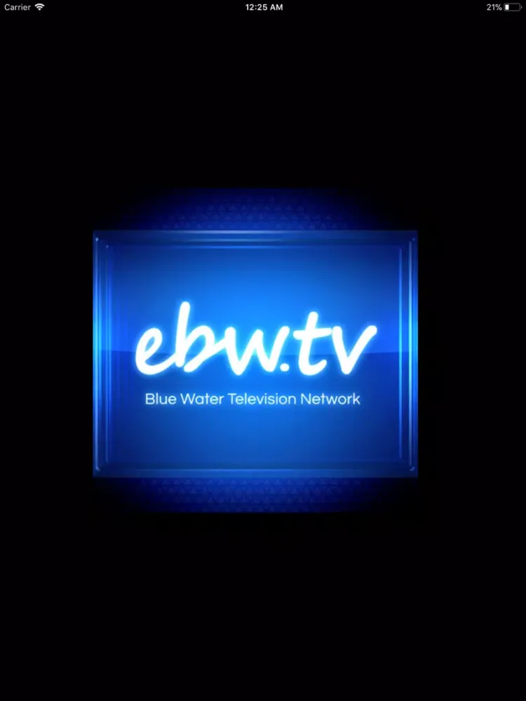 Capturas de tela do EBWTV iPad 