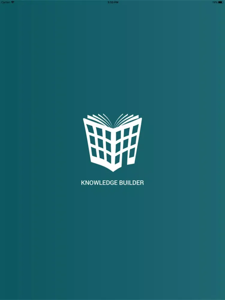 Capturas de pantalla de Knowledge Builder iPad 